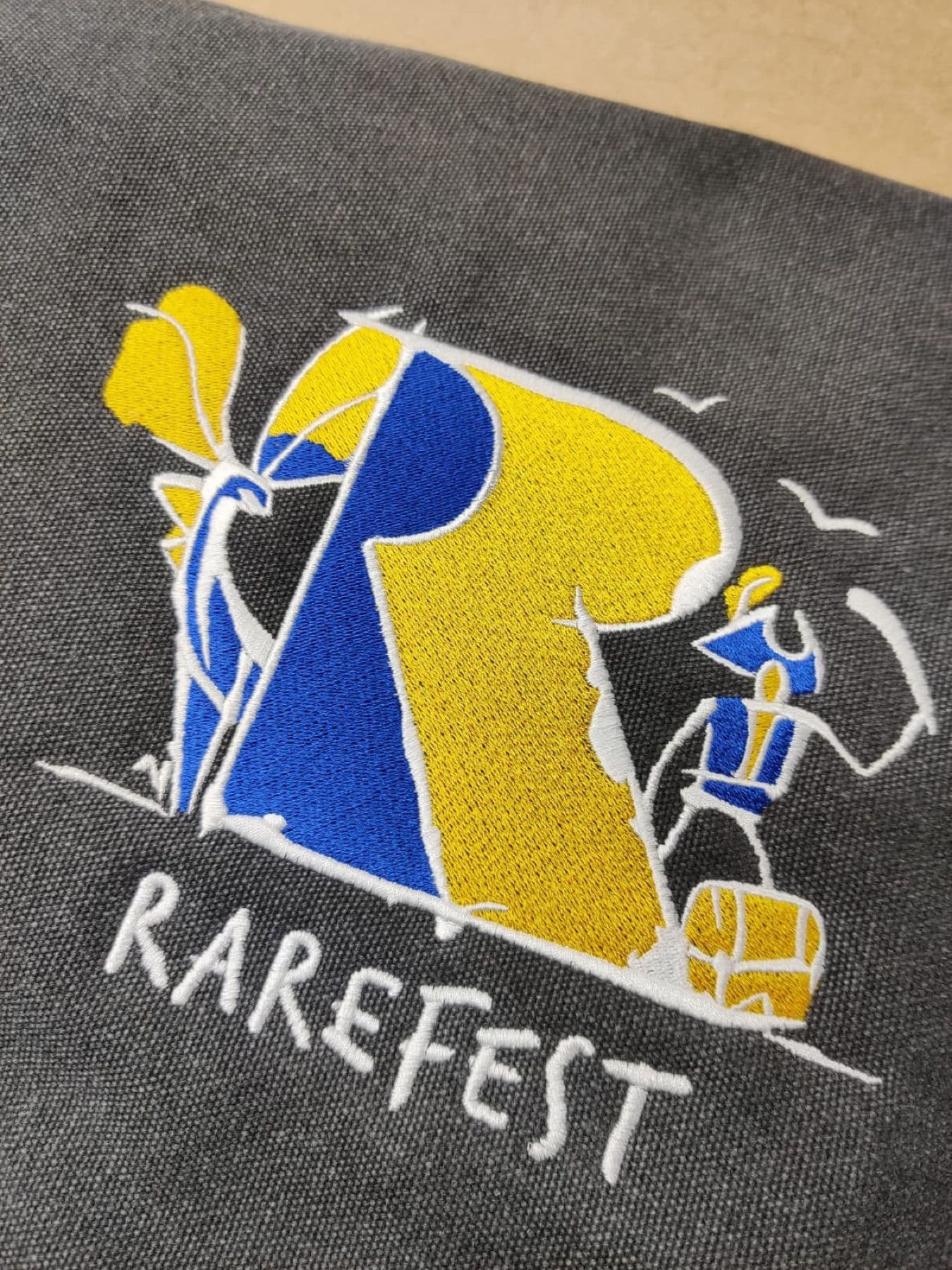 Branded festival bag